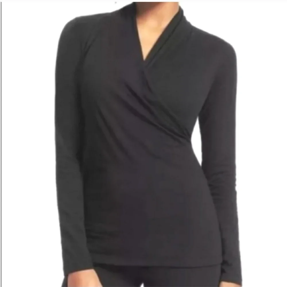 CAbi Crossover Faux Wrap Tunic - Picture 1 of 4